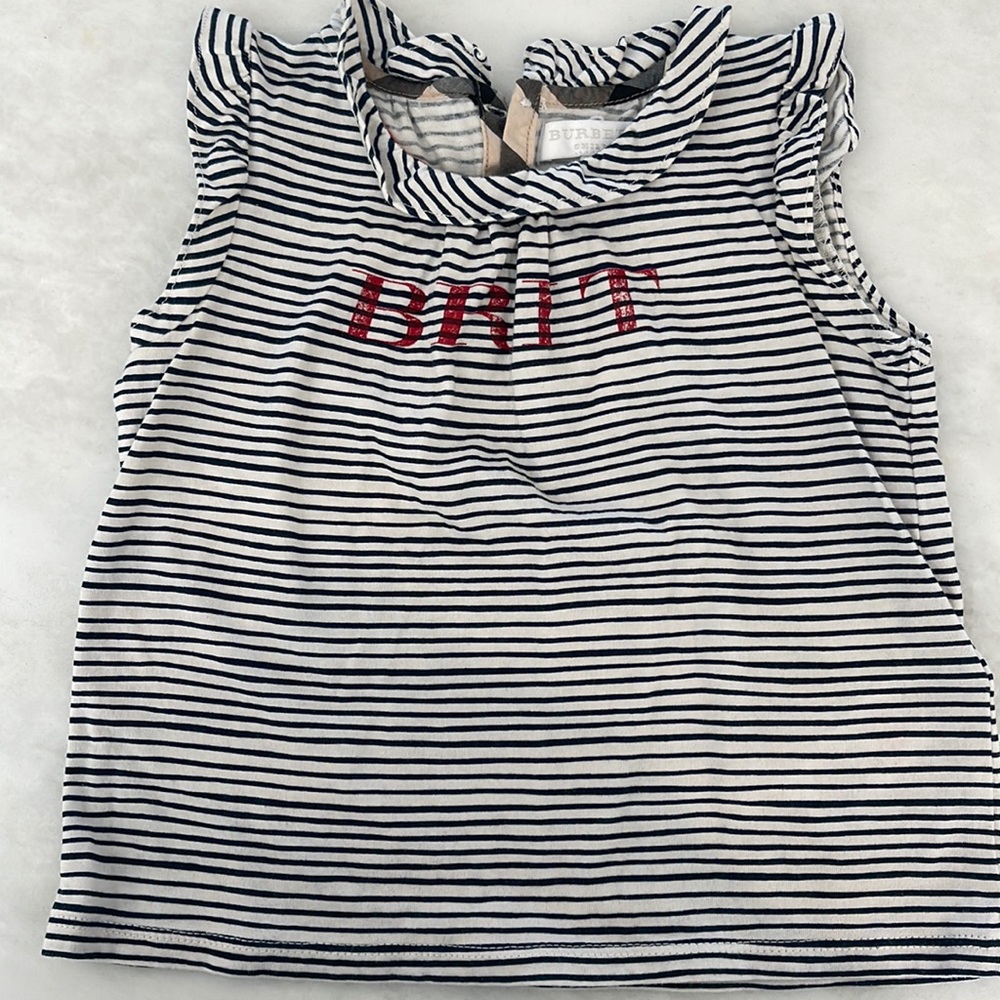 Girls Burberry Brit top